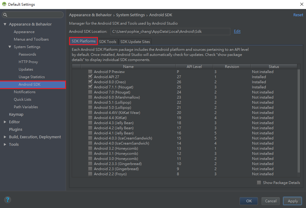 unity unable to locate android sdk